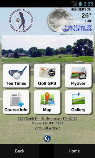 Henderson Municipal Golf Cours