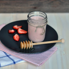 Strawberry-Ginger Kefir Shake
