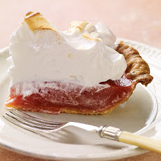 Rhubarb Meringue Pie