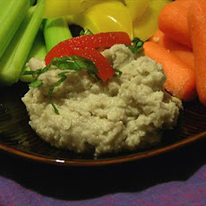 One-Step Artichoke Bean Dip With Roasted Red Peppers