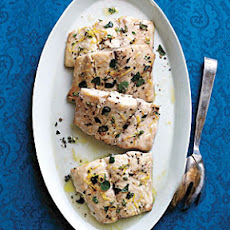 Herb and Lemon Roasted Striped Bass