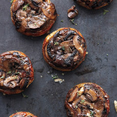 Upside-Down Mushroom Tartlets