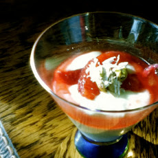 Pistachio and White Chocolate Pudding with Blood Orange