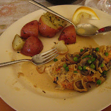 Lemon-Cilantro Chicken Scaloppine (Scallopine or Scallopini)