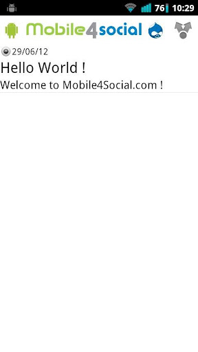 Mobile4Social Slim App