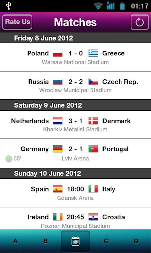 【免費運動App】Live Euro 2012-APP點子