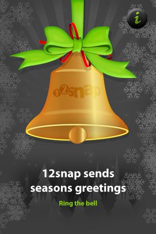 12snap Christmas Bell