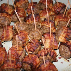 Lemon Olive Bacon Cheese Meatballs