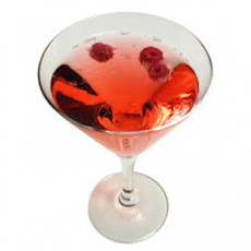 Chopin Poinsettia Martini