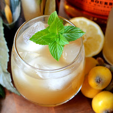 Loquat Bourbon Smash