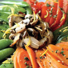 Ginger-and-Lemon-Steamed Vegetables