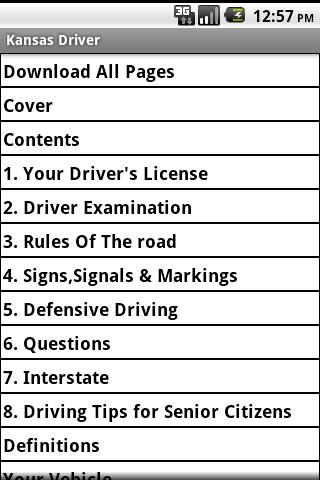 Kansas Driving Handbook
