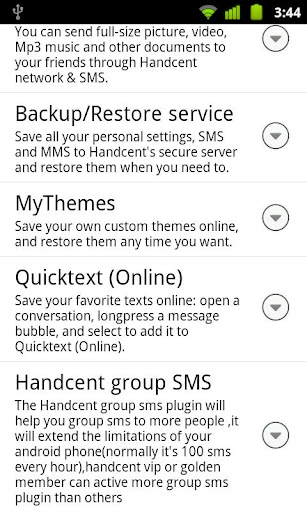 Handcent GroupSMS Plugin 6