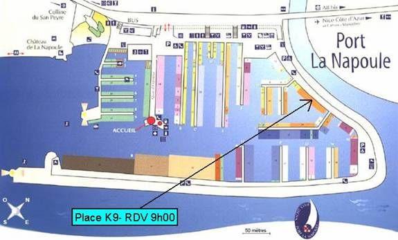 Plan du port