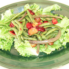 Green Bean and Plum Salad