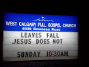 West Calgary Full Gospel Church