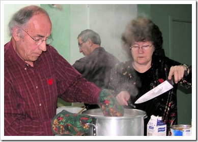 Diner de fin du mois 2008