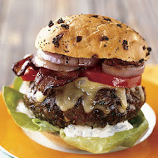 Jalapeño Cheeseburgers with Bacon and Grilled Onions