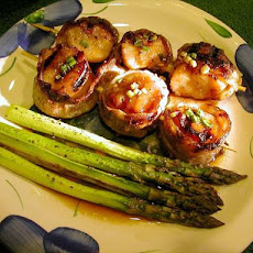 Bourbon Bacon Scallops