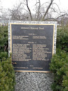Veteran's Memorial Plaque