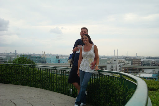 View of Yokohama with Eric and Alicia
