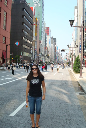 Alicia on Ginza St