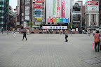 Shinbashi Station the closest station to our hotel and were we visited every day in Ginza.