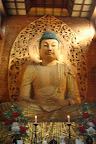 the largest wooden Buddha statue in Japan