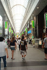 this is called an "arcade" - streets of Fukuoka