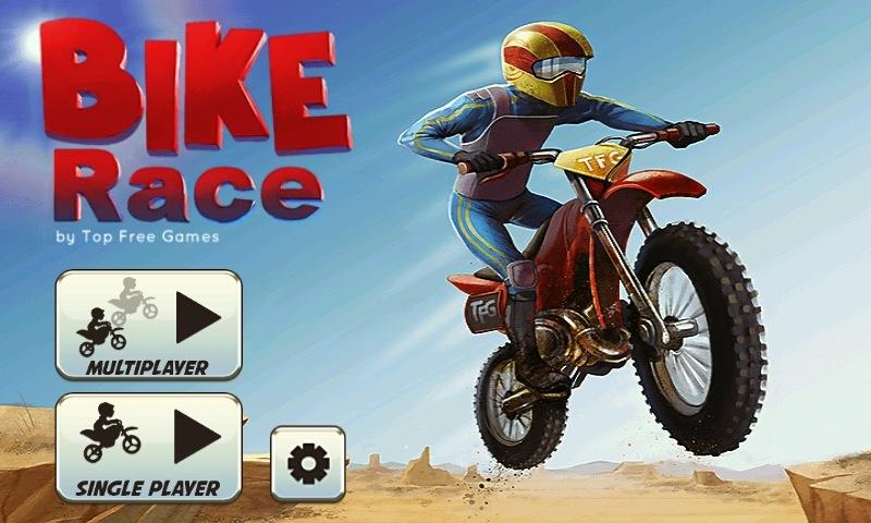 Android application Bike Race Pro by T. F. Games screenshort