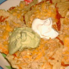 Easy Chicken Nachos