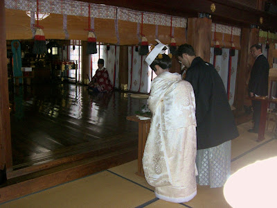 ceremonia boda sintoísta ale ai Hofu Tenmangu Yamaguchi 神社 挙式 防府天満宮 防府 山口 shinto wedding ceremony