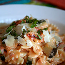 Solange's Zucchini and Eggplant Pasta