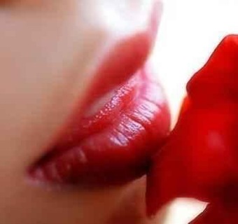 labios em flor