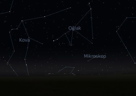 27 Temmuz, 23:00, Doğu ufku