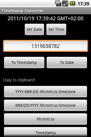 TimeStamp Converter