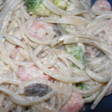 Lip-Smacking Linguini Salad with Horseradish Dressing