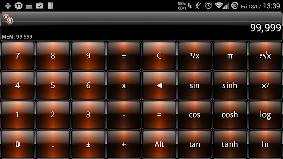 How to download SCalc Dusk Orange theme lastet apk for pc