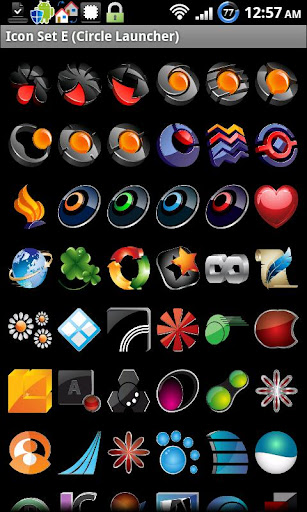 Icon Set E ADW Circle Launcher