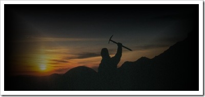 Atardecer en Nido de Cóndores 5.560  m.s.n.m.