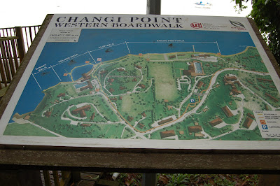 Boardwalk map Yacht club to Sunset Walk section.