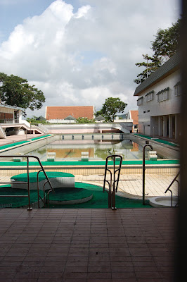 Former airmen's swimming pool, now sadly derelict
