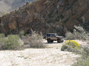 It was easy to find my back to the BJ70 with my handheld GPS