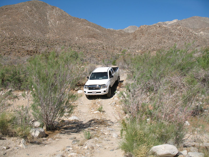 Toyota Tacoma 4-Wheeling in Anza Borrego Carrizo Gorge