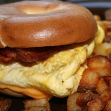 King Firmament's Egg Sandwich and Potatoes
