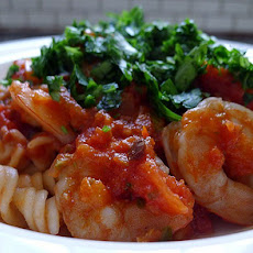 Shrimp and Broccoli With Rotini