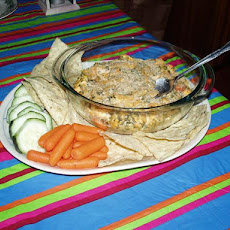Artichoke Dip With Salsa Zing