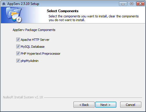 AppServ 2.5.10 Setup Tutorial - 04