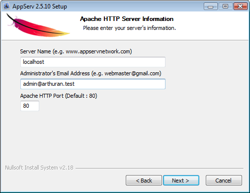 AppServ 2.5.10 Setup Tutorial - 05