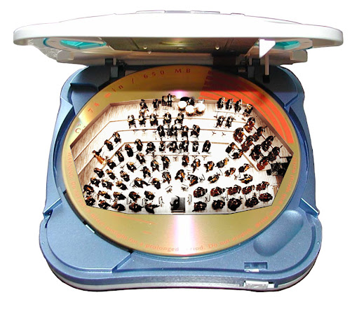 Orchestras hidden in CD player orchestras hidden in CD player